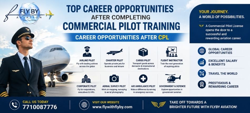 Career Opportunities After CPL | FlyBy Aviation
